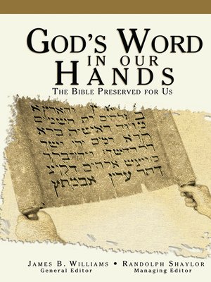 cover image of God's Word in Our Hands